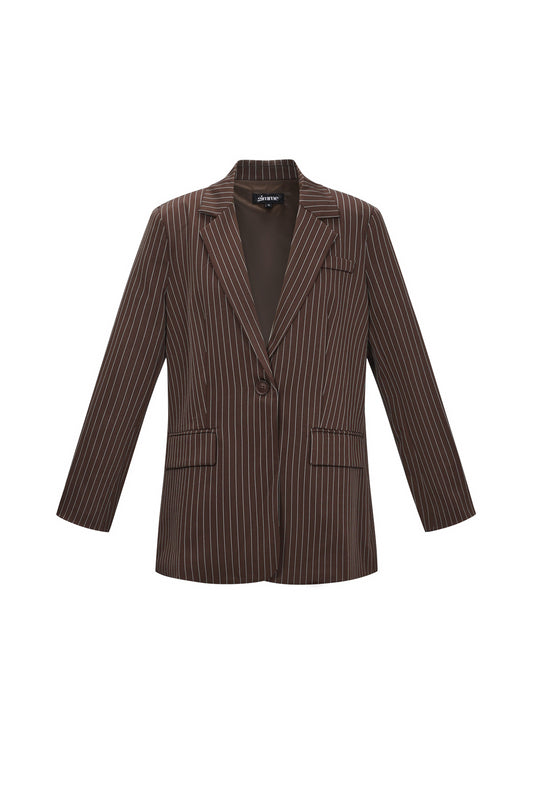 The Pinstripe Blazer