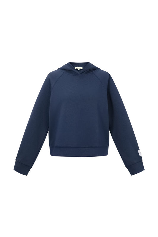 Polyester fiber (polyester) Hoodies & Sweatshirts Solid color Sporty All Fit Clothes