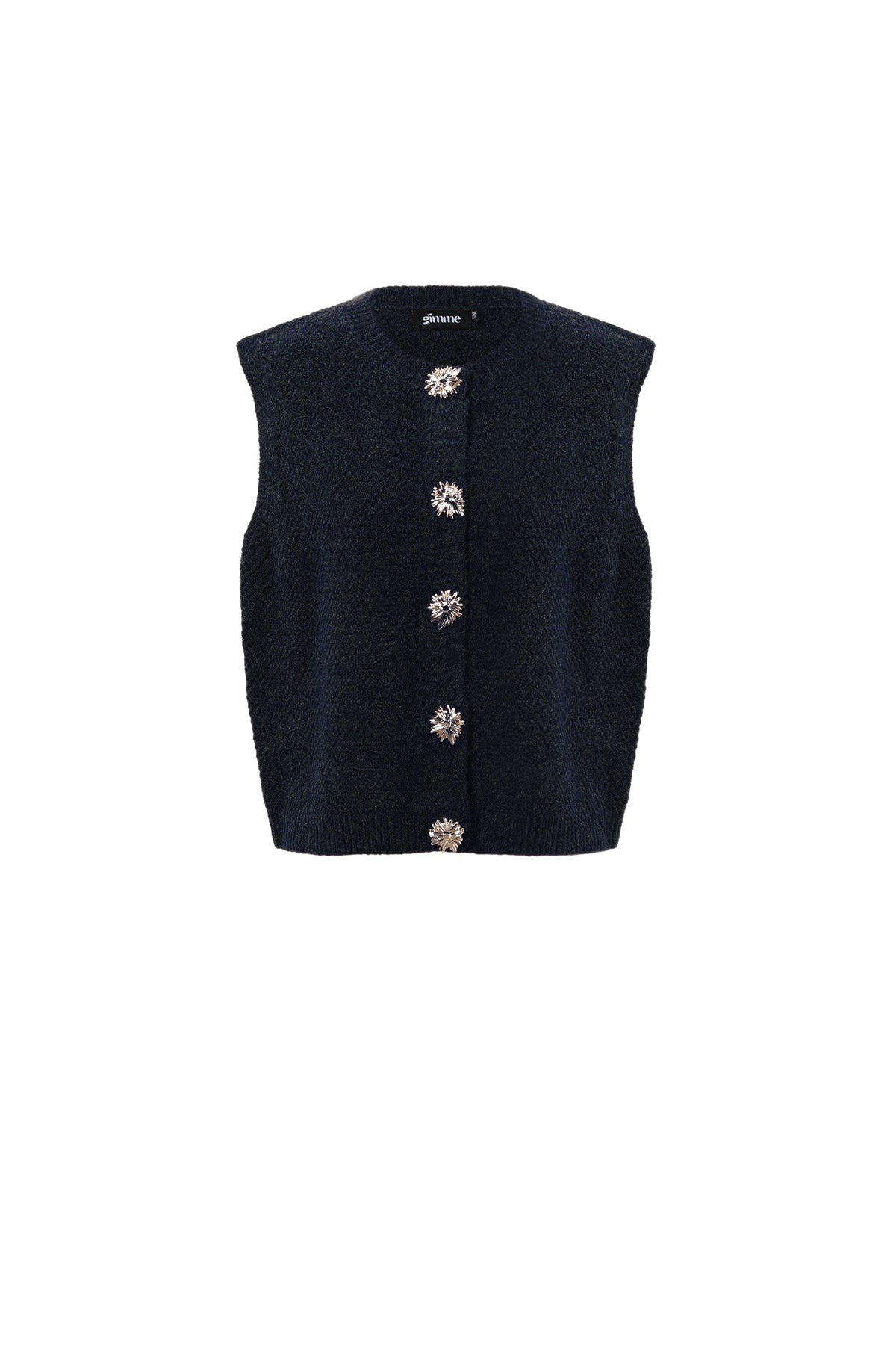 Polyester fiber (polyester) Knitted vest Solid color Casual Fall/Winter Clothes