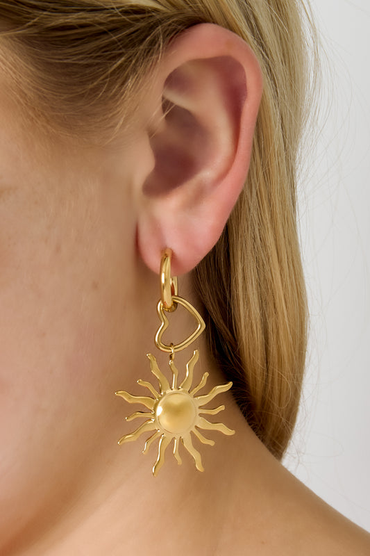 Warm Sunrays earrings
