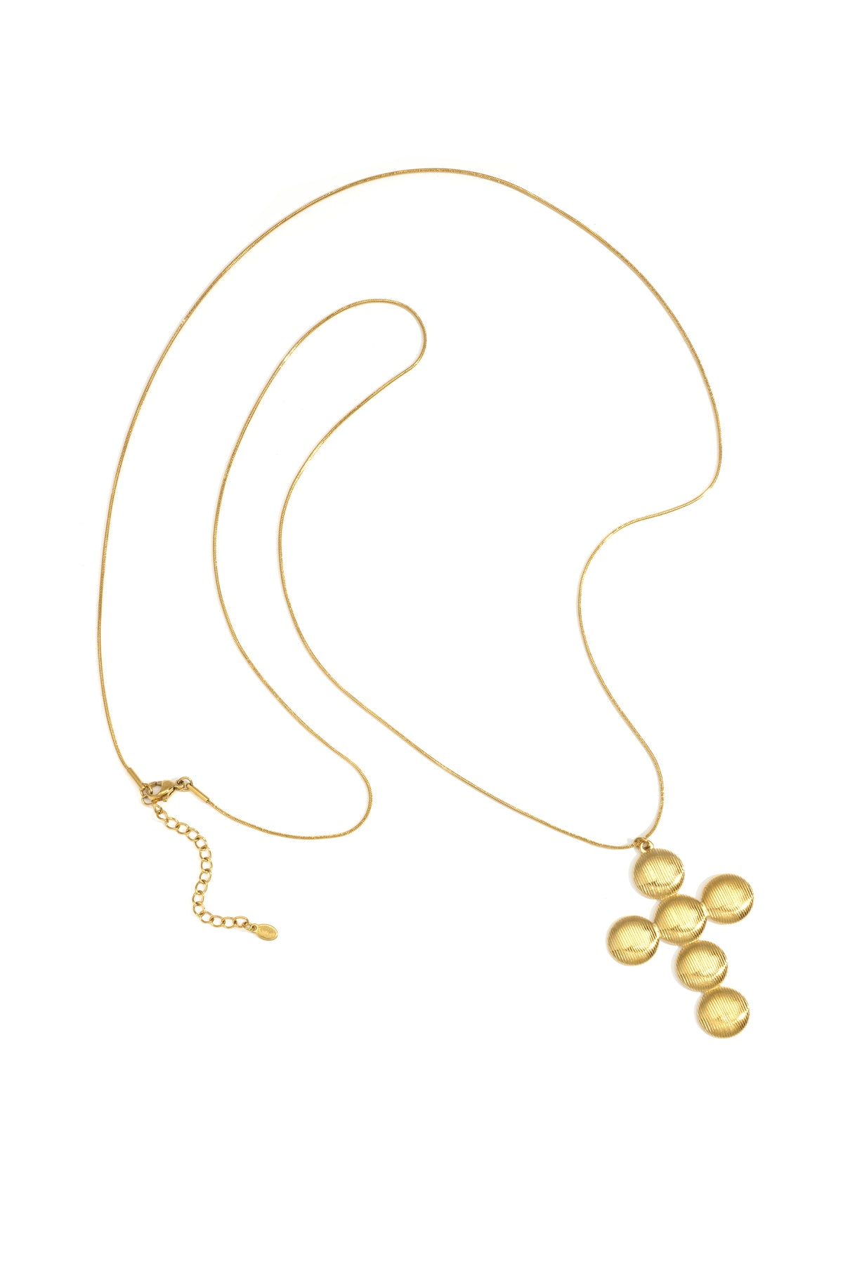 Stainless Steel Pendant necklaces Cross Casual Daily Simple Series Women's jewelry