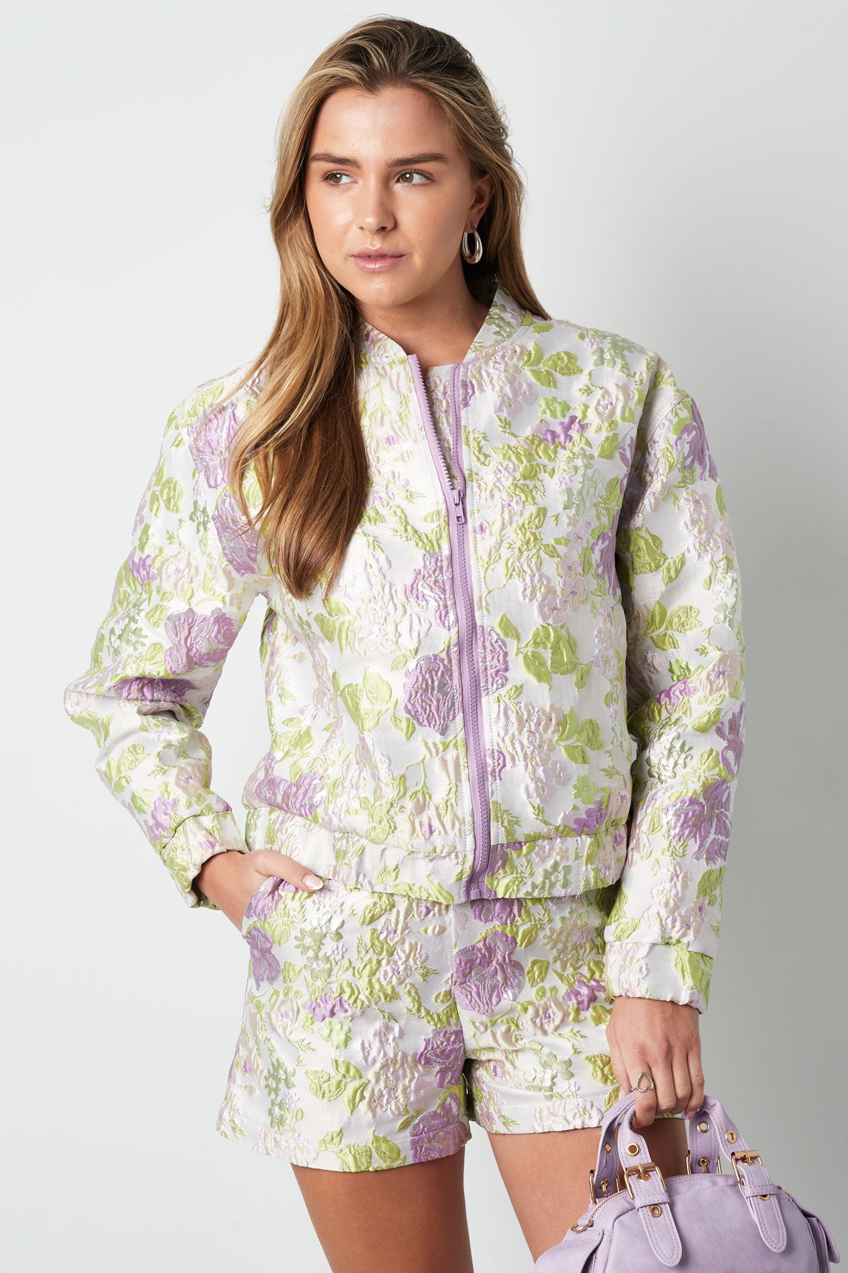 Flower fusion jacket