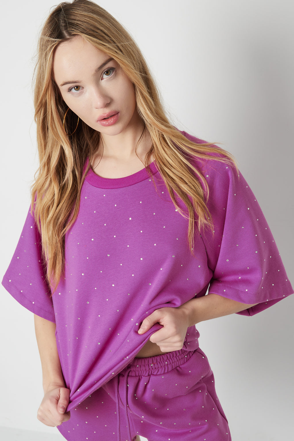 Top glitters in the sky - Gray