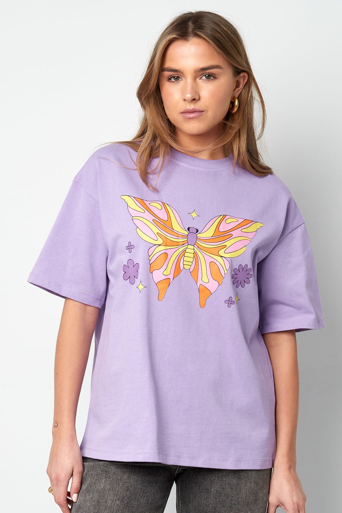Short sleeve top Butterfly