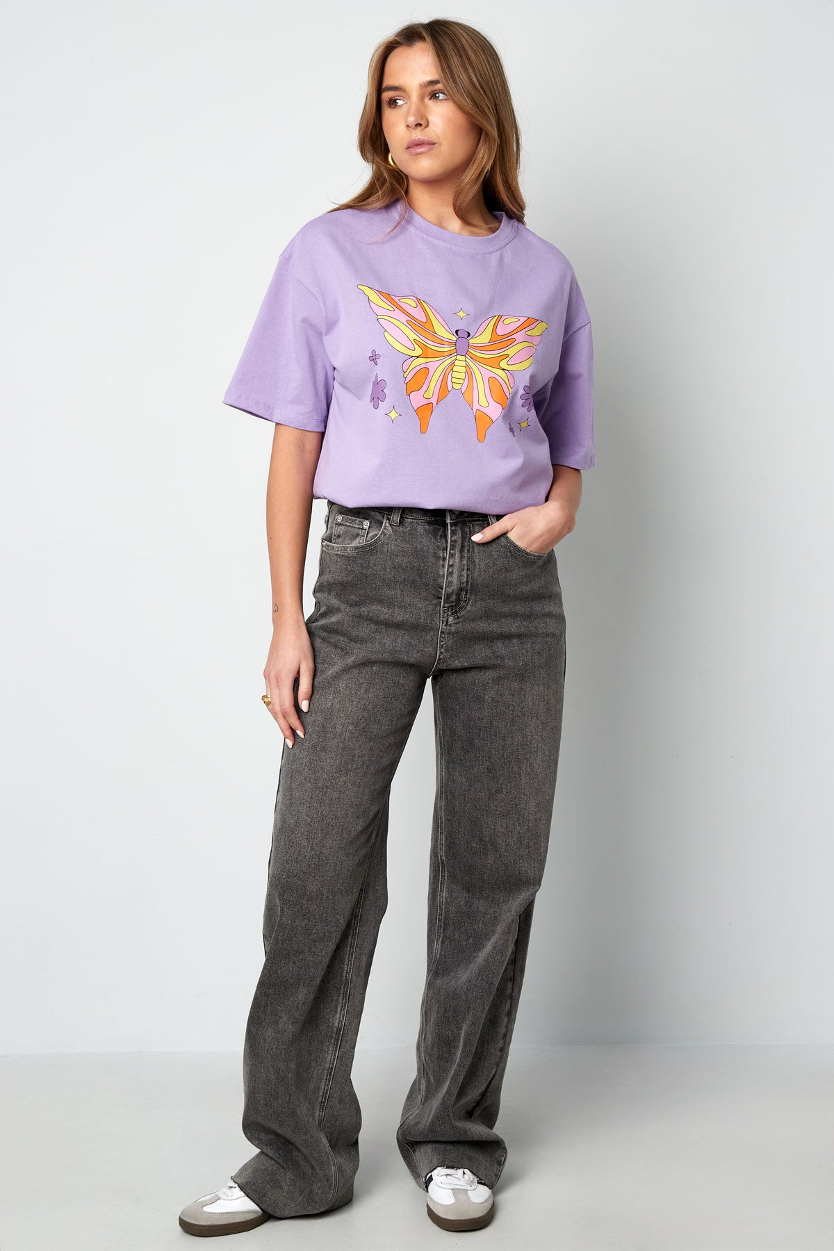 Short sleeve top Butterfly