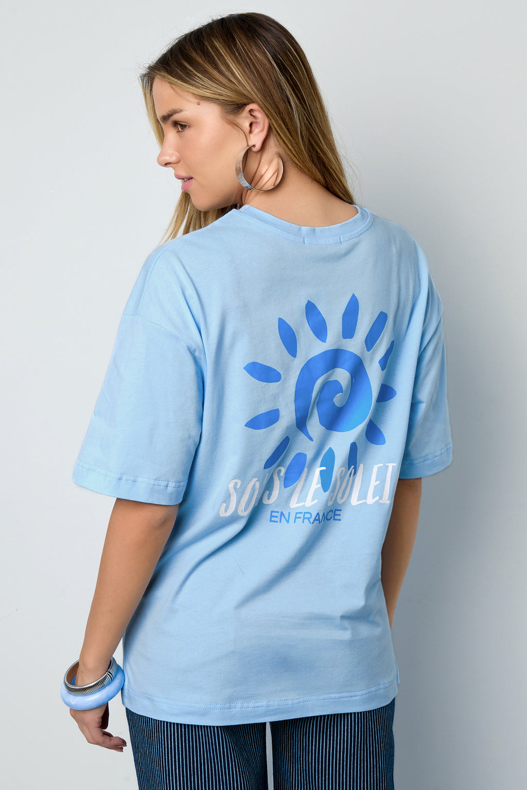 Sous le Soleil en France oversized tee