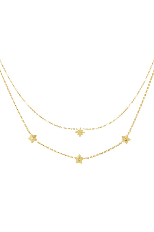 Starry sky necklace