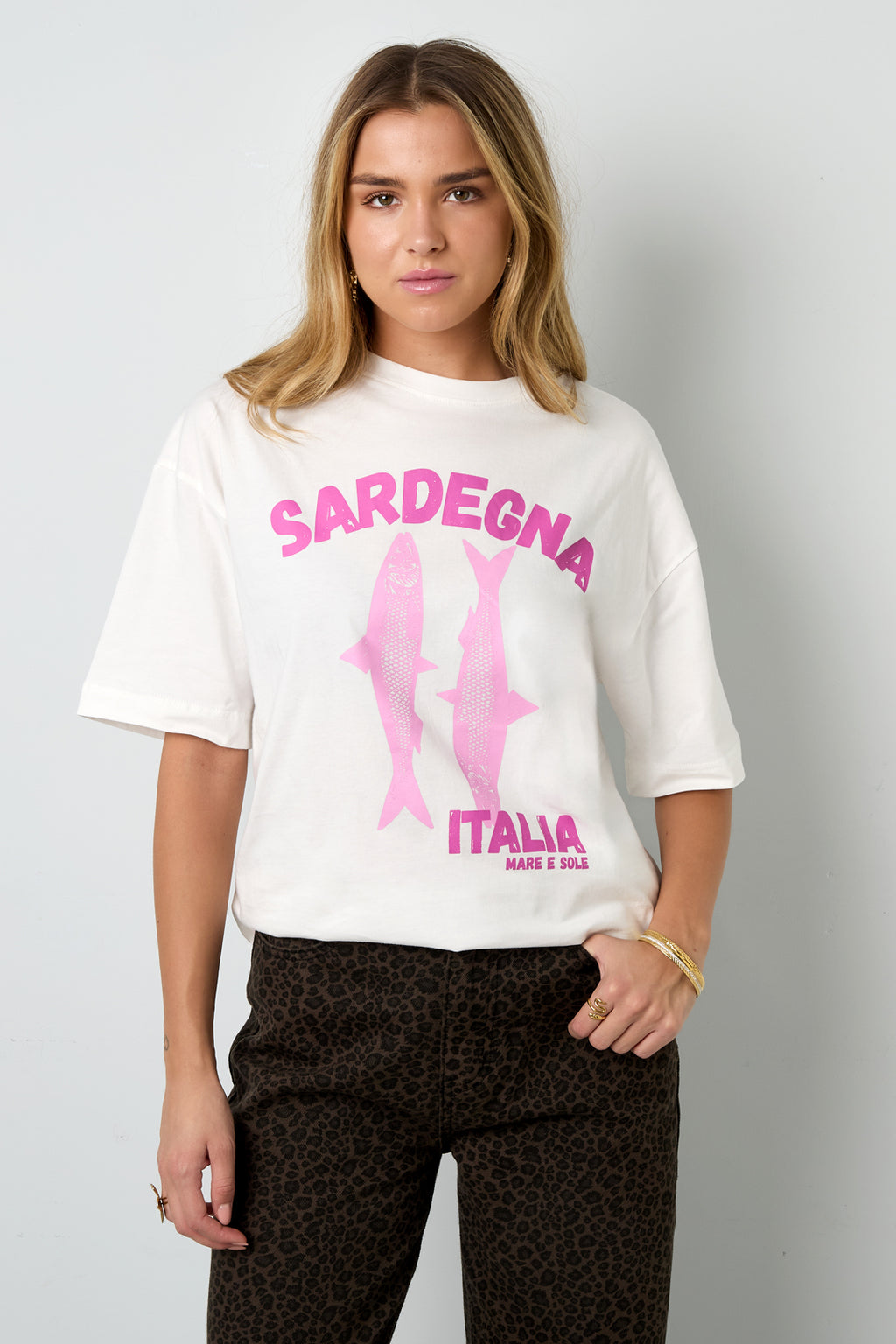 Sardegna Italia oversized tee