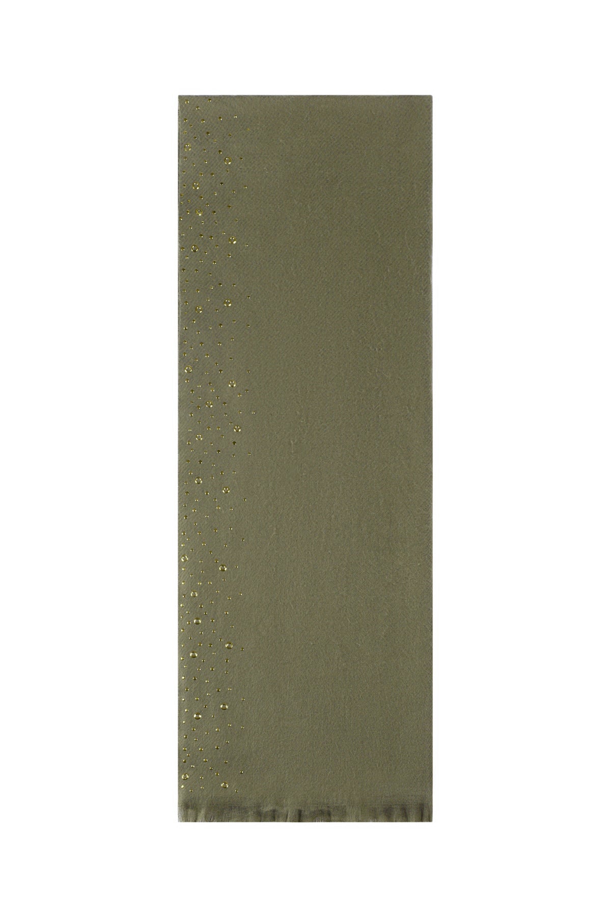 Winter scarf with stones