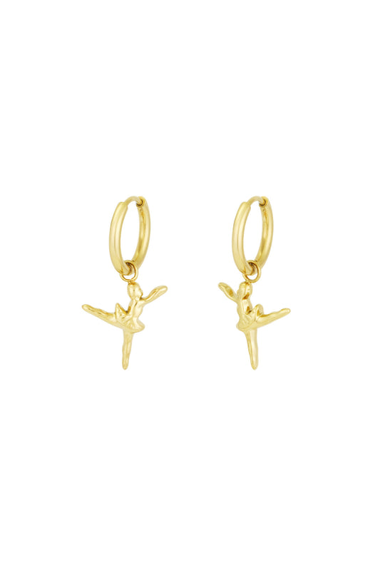 ballet earrings