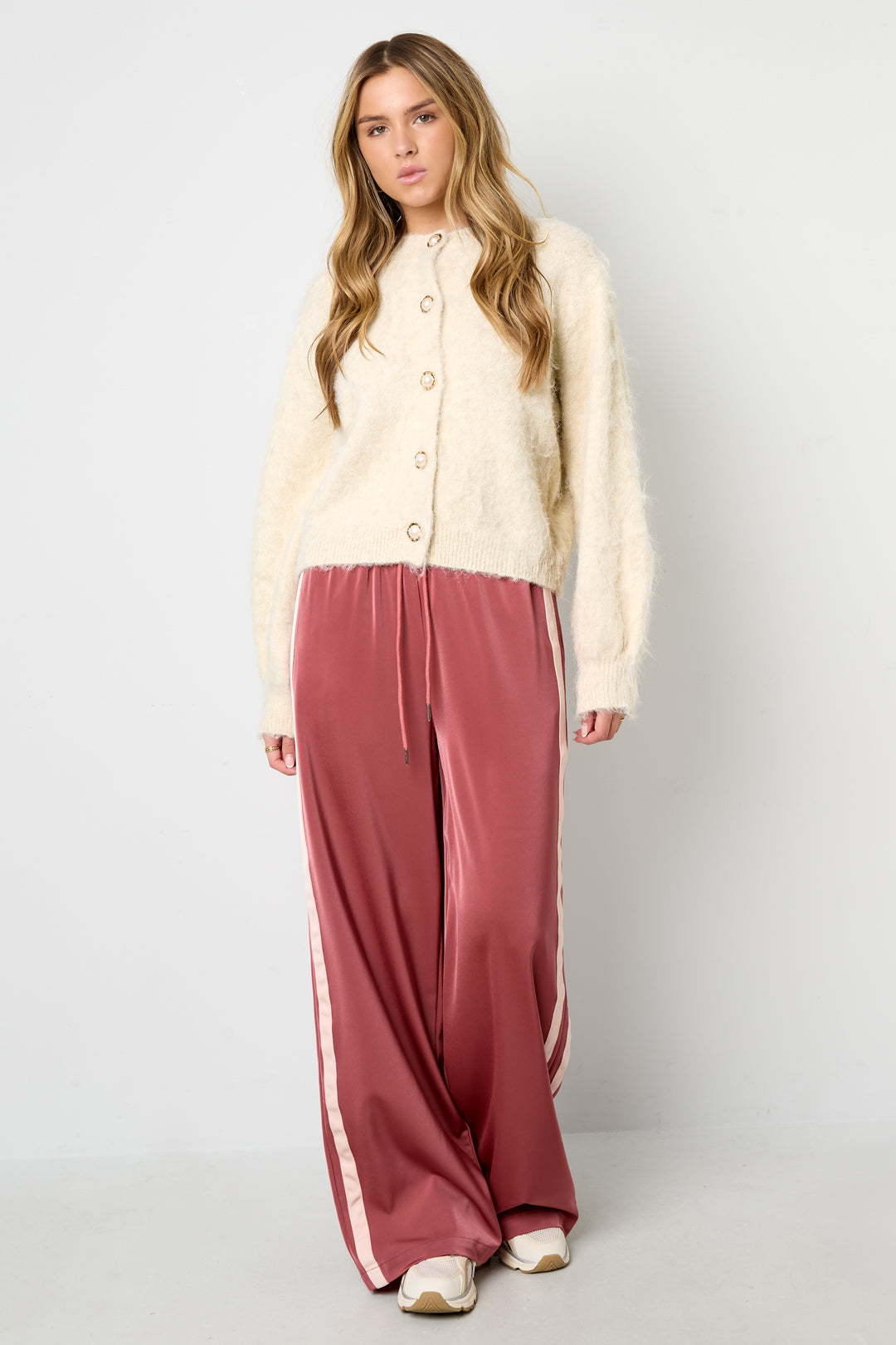 Satin Pants Stripe