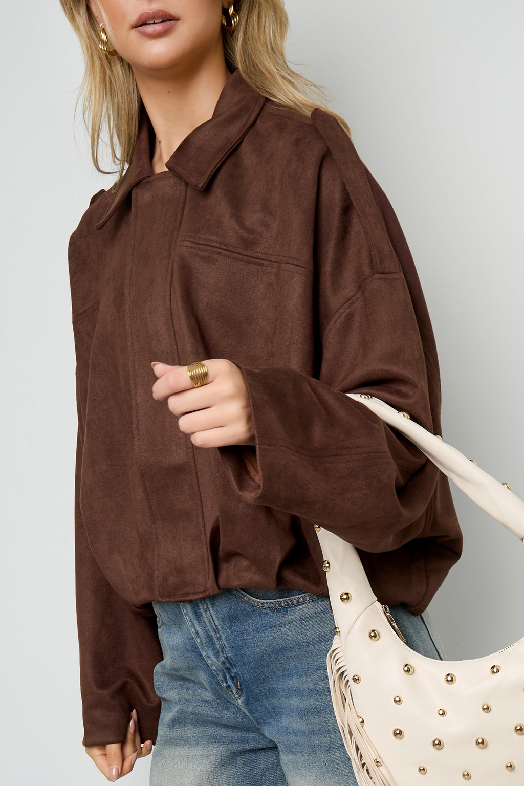Suede Kylie Jacket