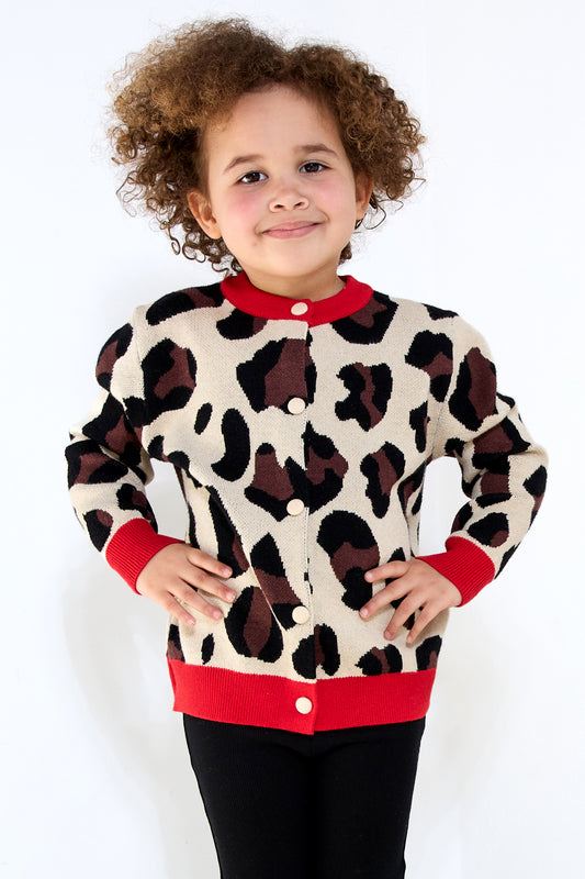 Child Vest Leopard