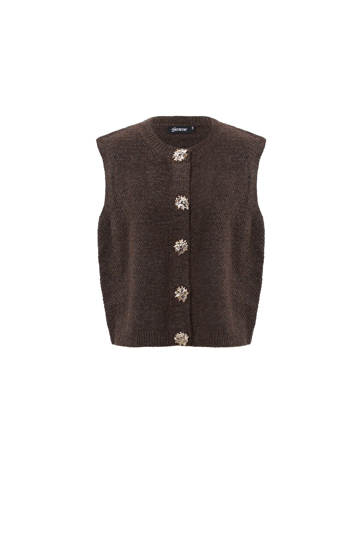 Polyester fiber (polyester) Knitted vest Solid color Casual Fall/Winter  Clothes
