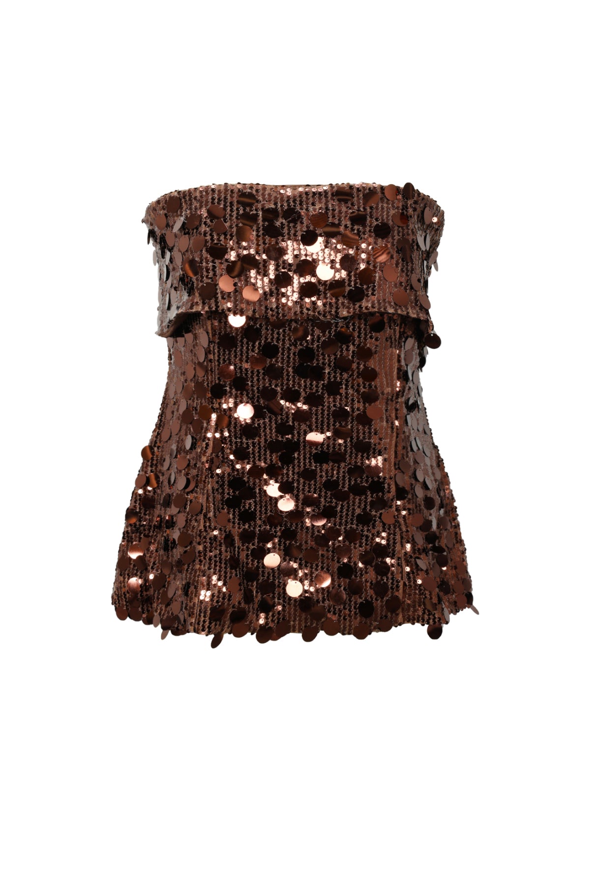 Polyester fiber (polyester) Sleeveless tops Sequins Elegant All Fit  Clothes