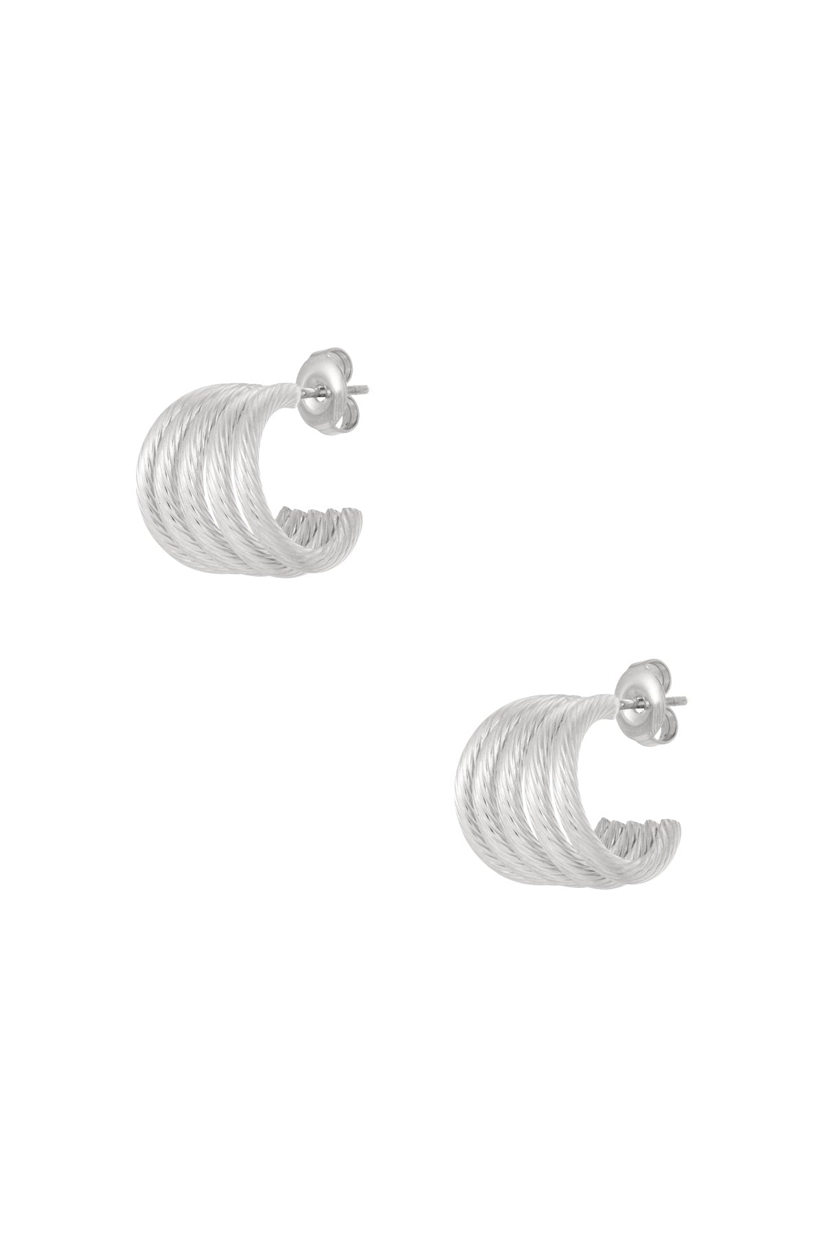 Stainless Steel Stud Earrings Geometric Casual Daily Simple Series Women's jewelry