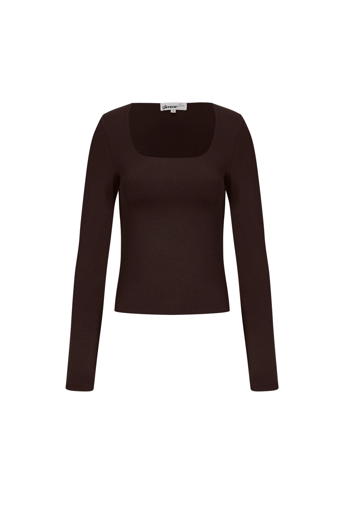 Nylon Long sleeve tops Solid color Basic All Fit  Clothes