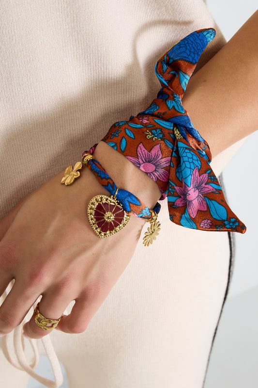 Stainless Steel Charm Bracelets Heart Casual Daily Simple Series Women's jewelry