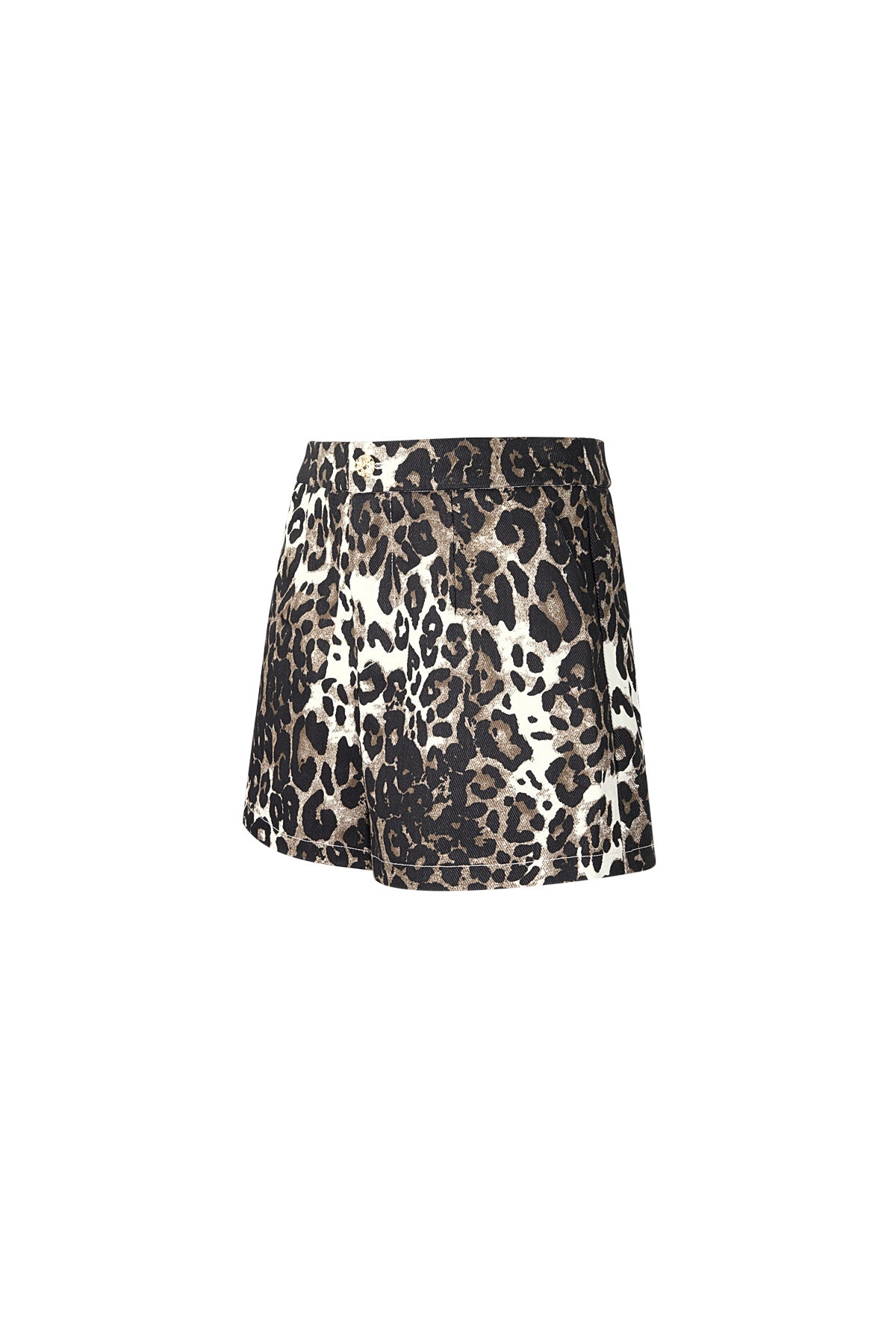 Leopard print shorts