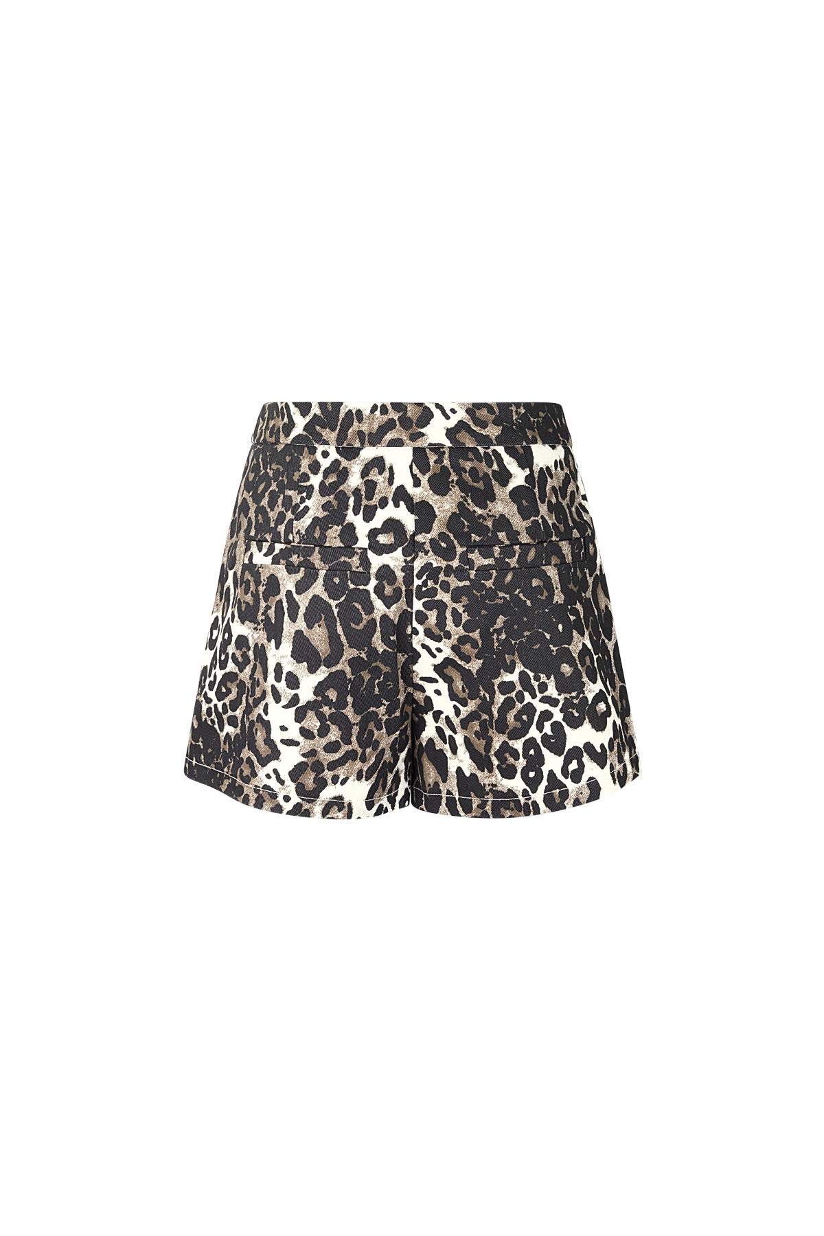 Leopard print shorts