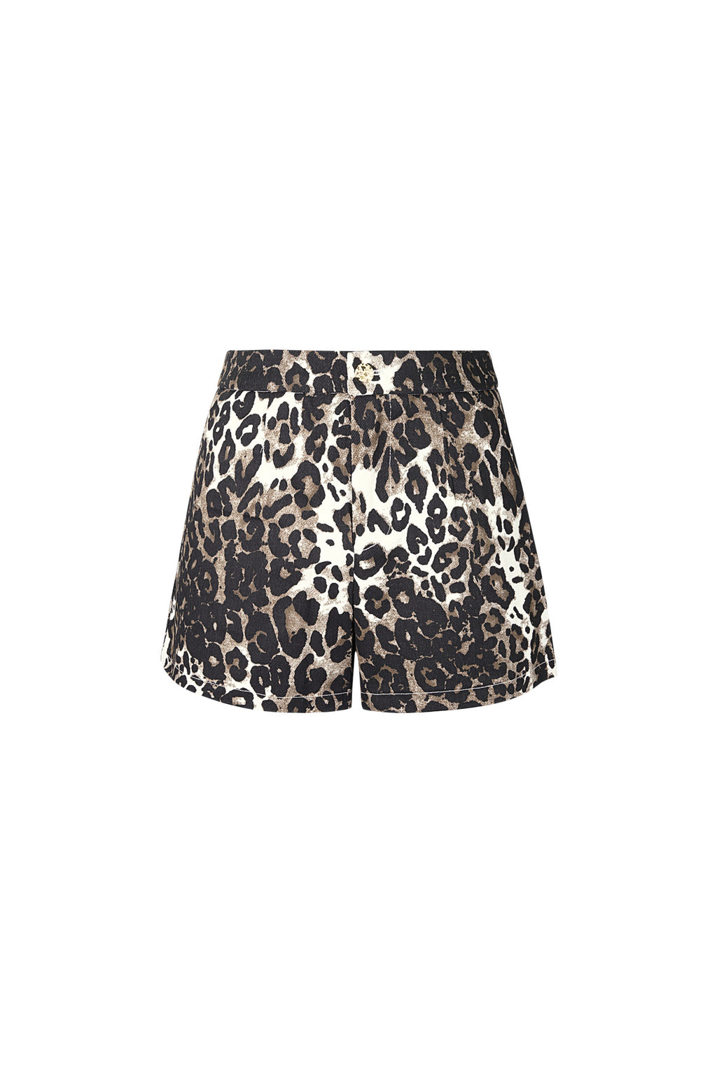 Leopard print shorts