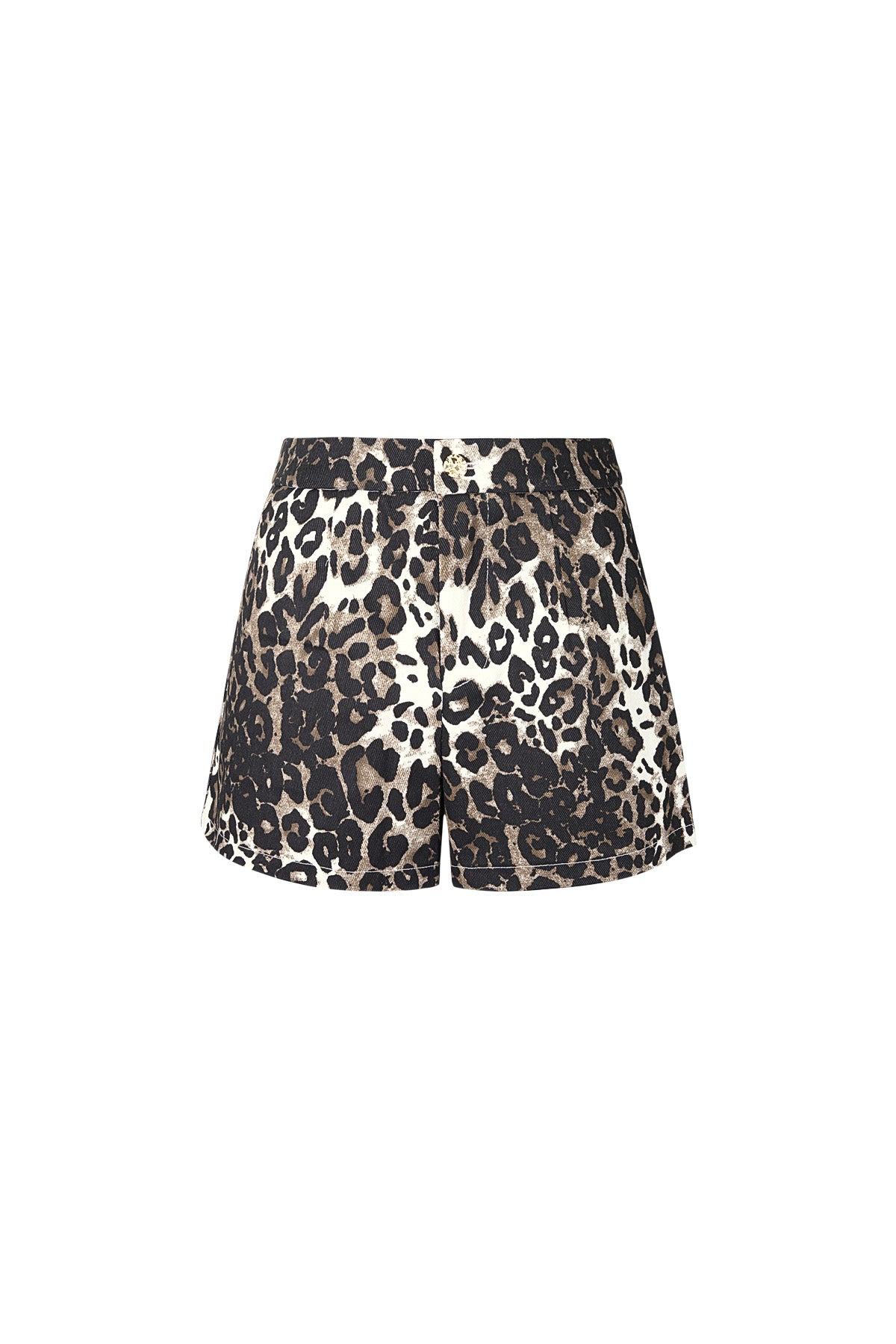 Leopard print shorts
