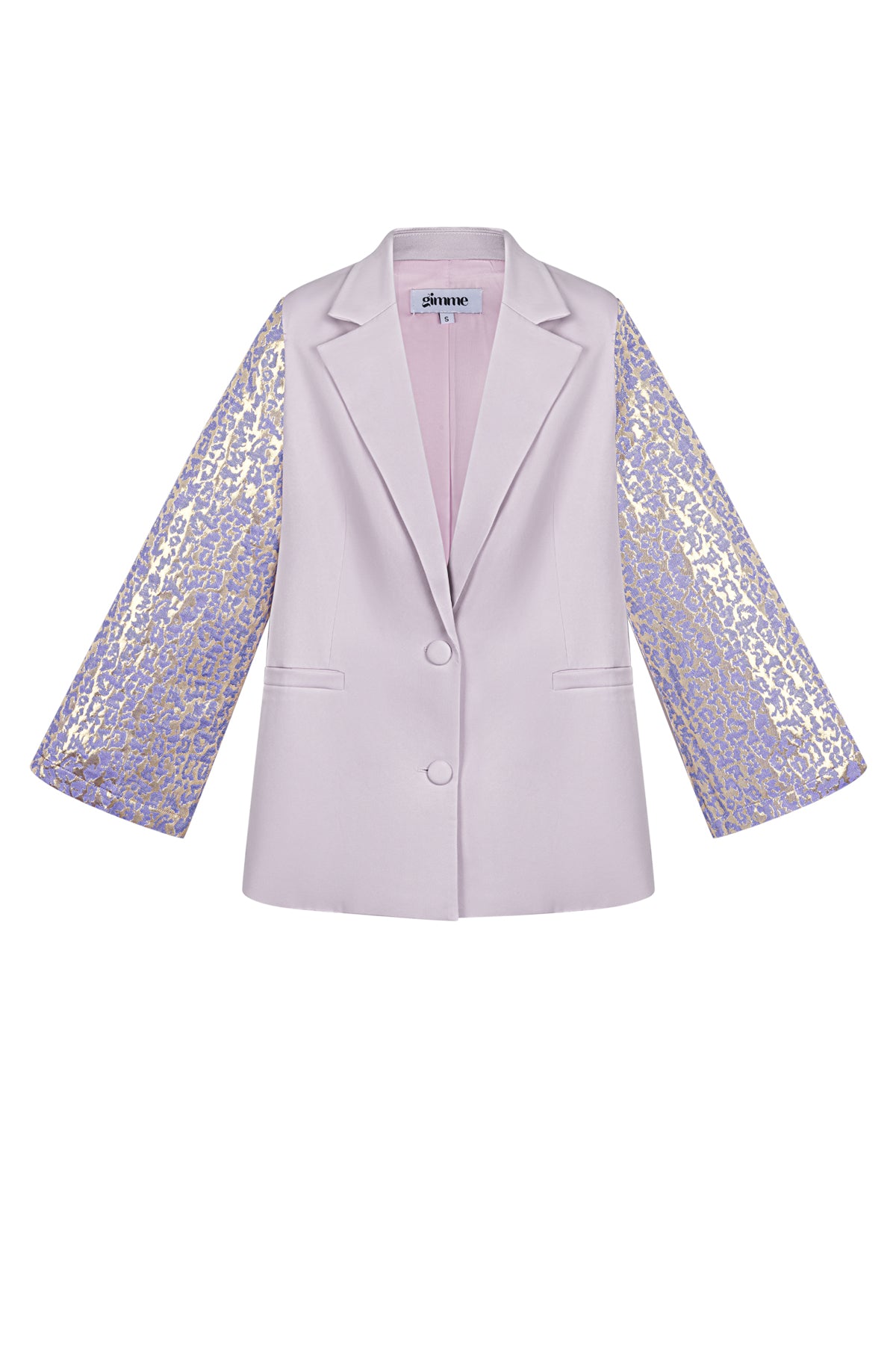 Blazer with panther sleeves