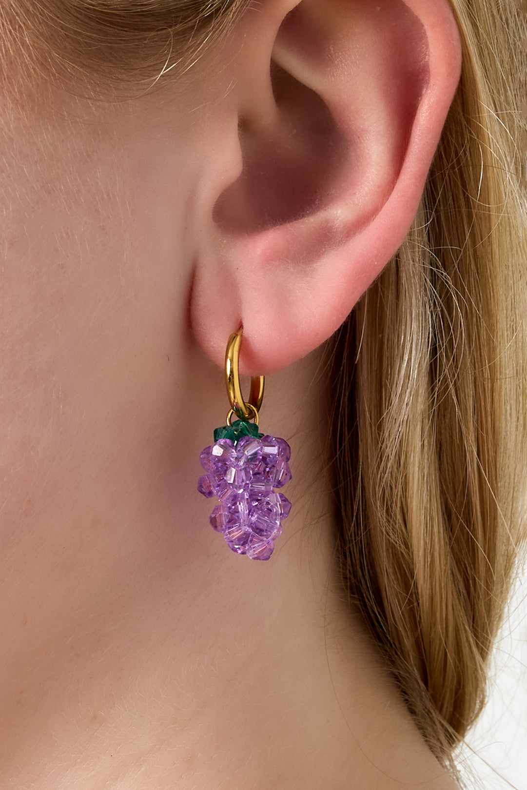 Stainless Steel Drop Earrings Plant Casual Daily Simple Series Women's jewelry