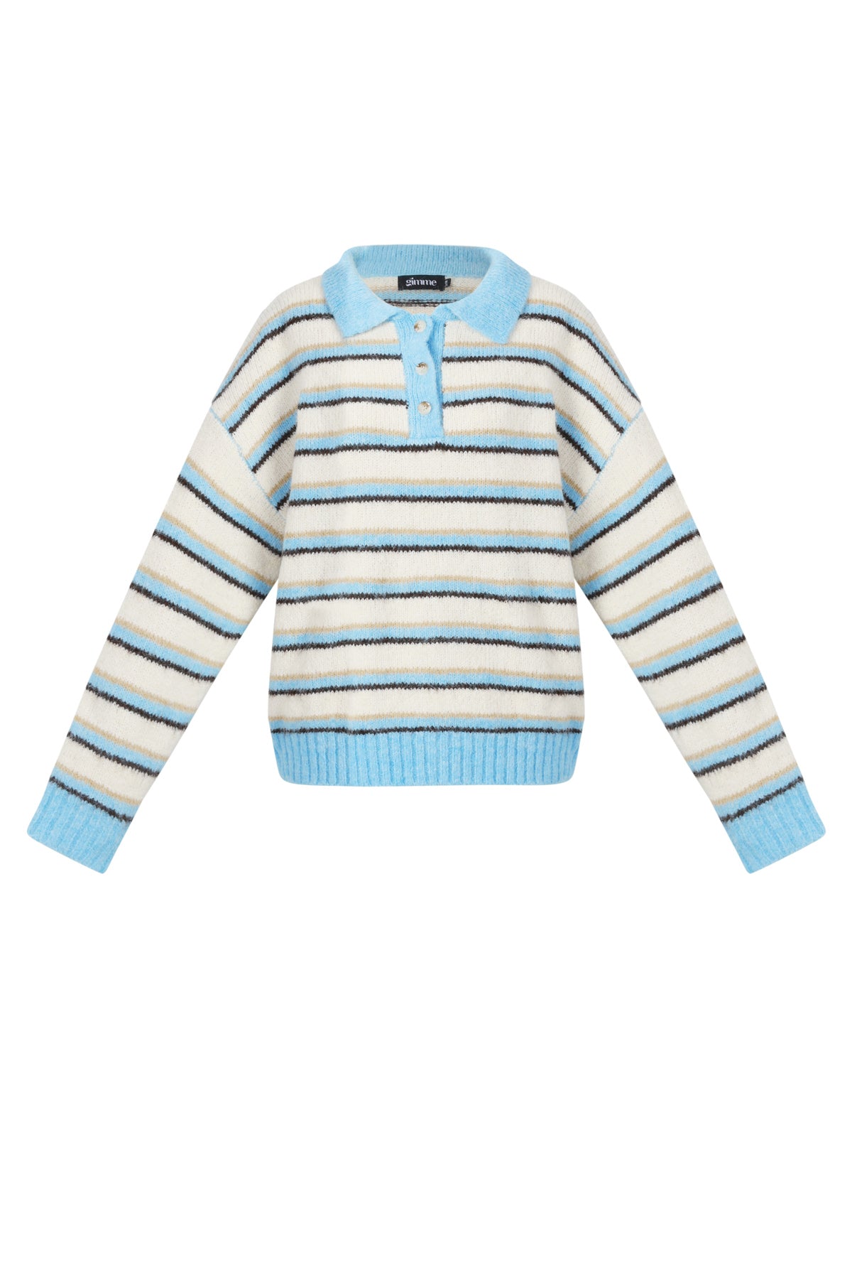 Polyester fiber (polyester) Knit sweaters Stripes Casual Fall/Winter  Clothes