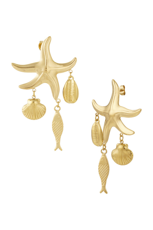Starfish Treasures Earrings
