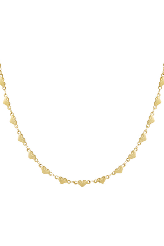 Strong heart necklace