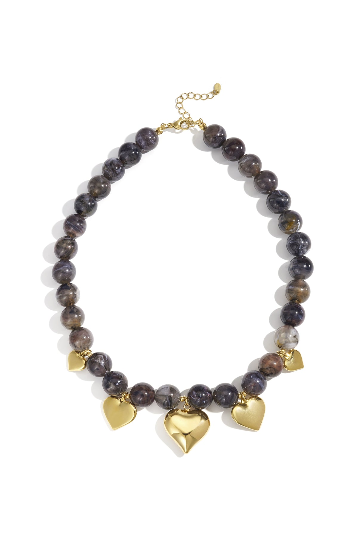 Acrylic Beaded Necklaces Heart Casual Daily Ethnic Series Women's jewelry