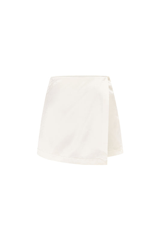 Satin Look Skort