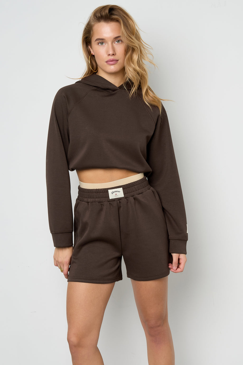 Polyester fiber (polyester) Hoodies & Sweatshirts Solid color Sporty All Fit  Clothes