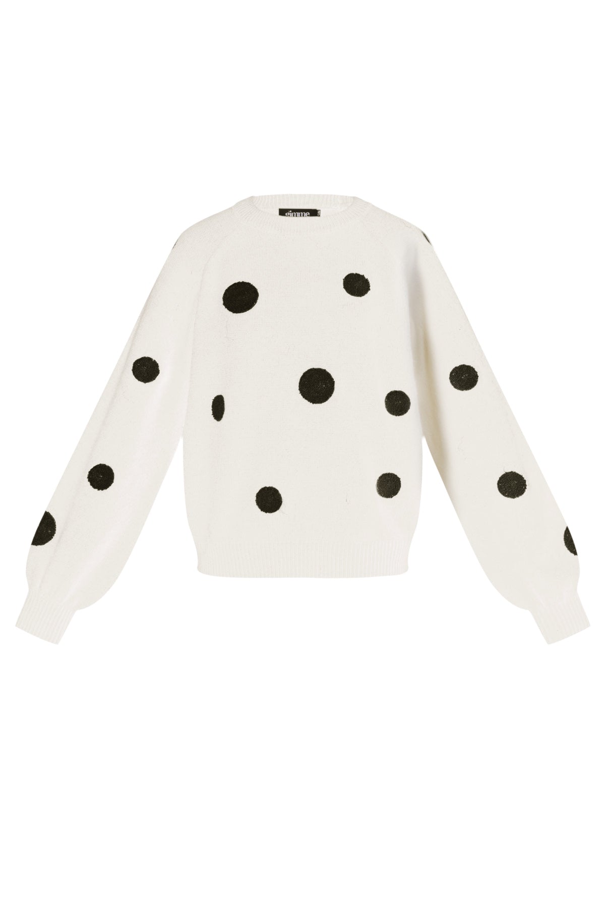 Polyester fiber (polyester) Knit sweaters Polka dots Casual Fall/Winter  Clothes