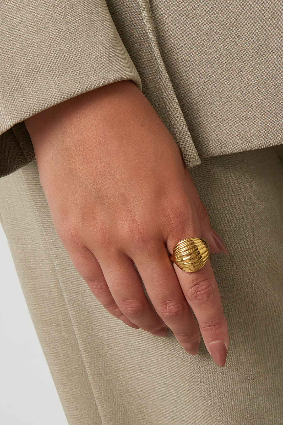 Stainless Steel Statement Rings irregular shape Daily Daily Simple Series Women's jewelry