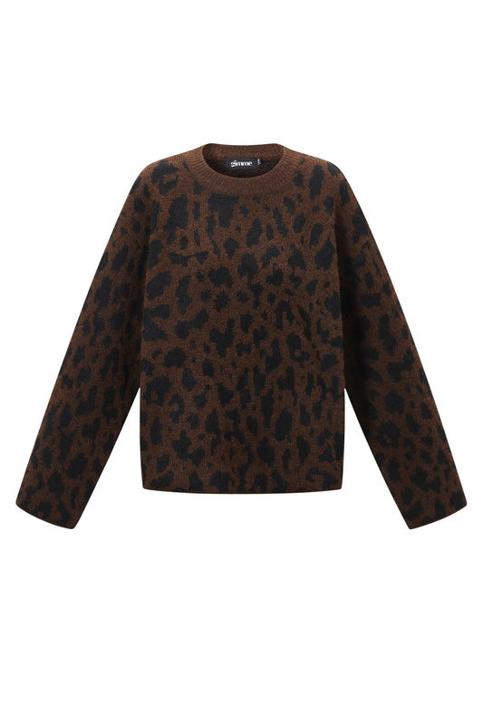 Leopard Warm Knit