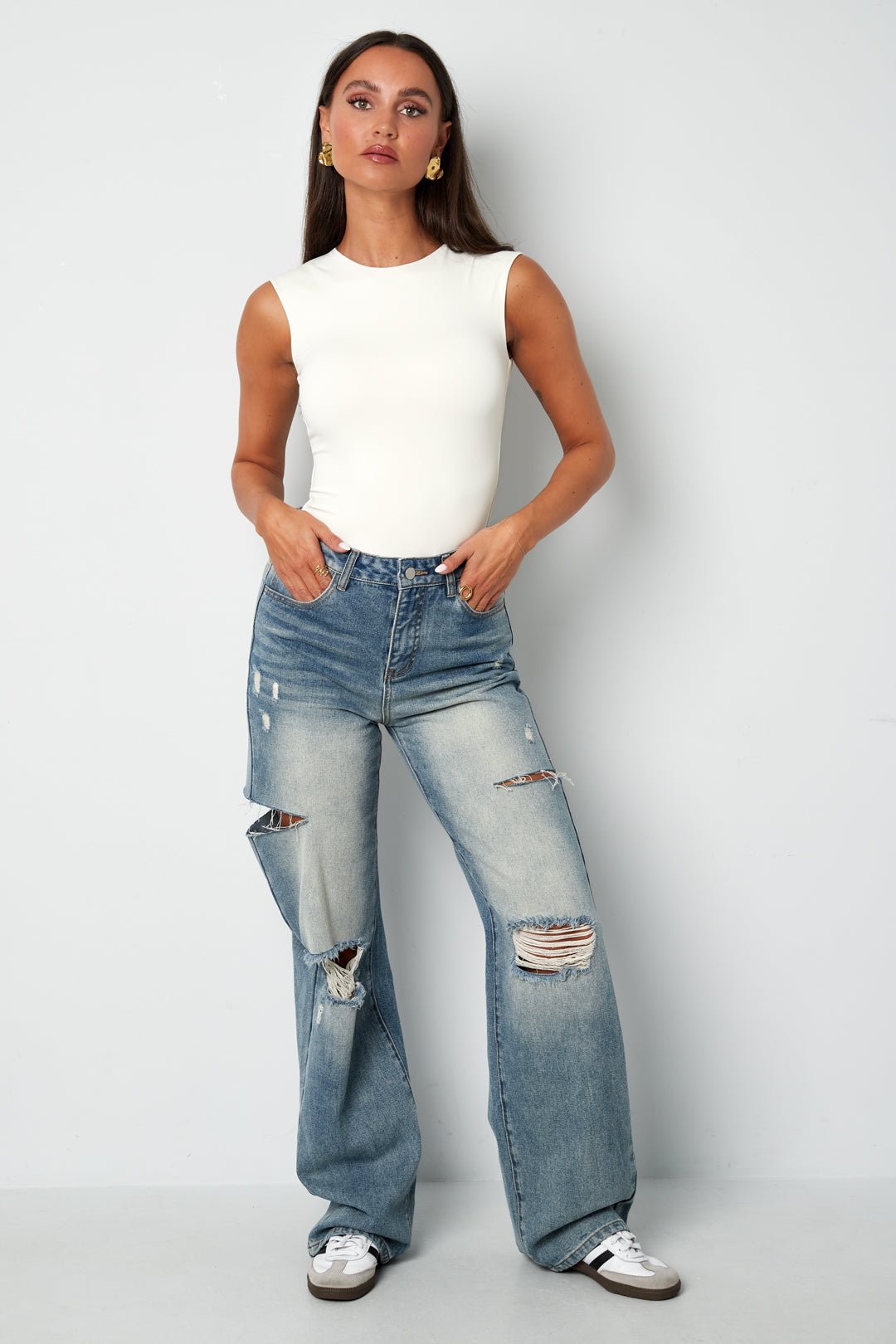 Shapewear sleeveless body basic