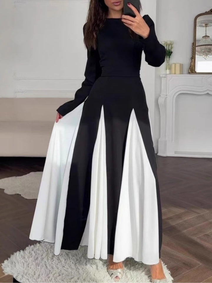 Celia™ Elegant Colorblock Dress