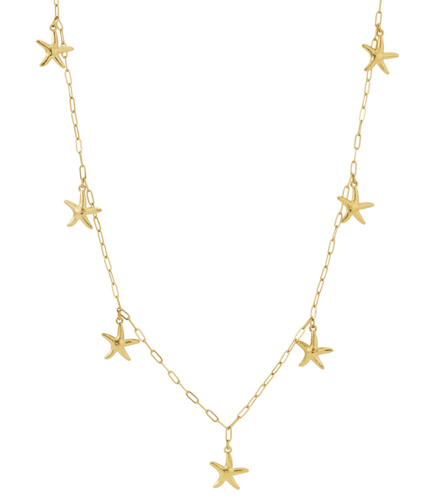 Star long necklace