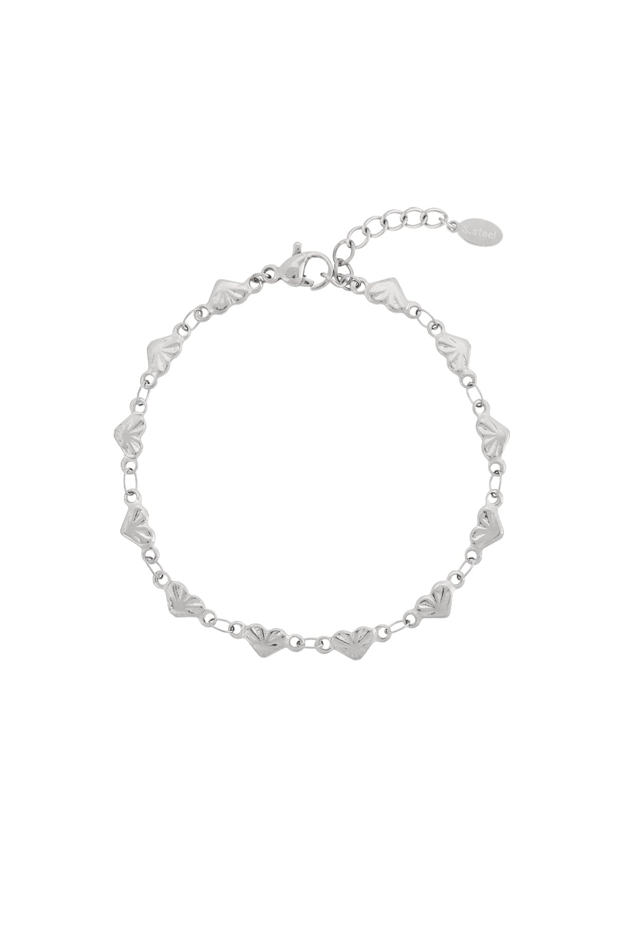 Strong heart bracelet