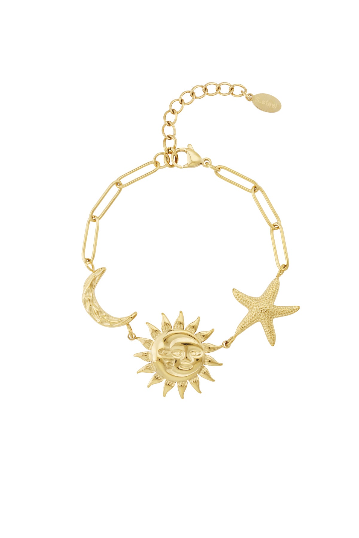 Sun Moon Star Necklace