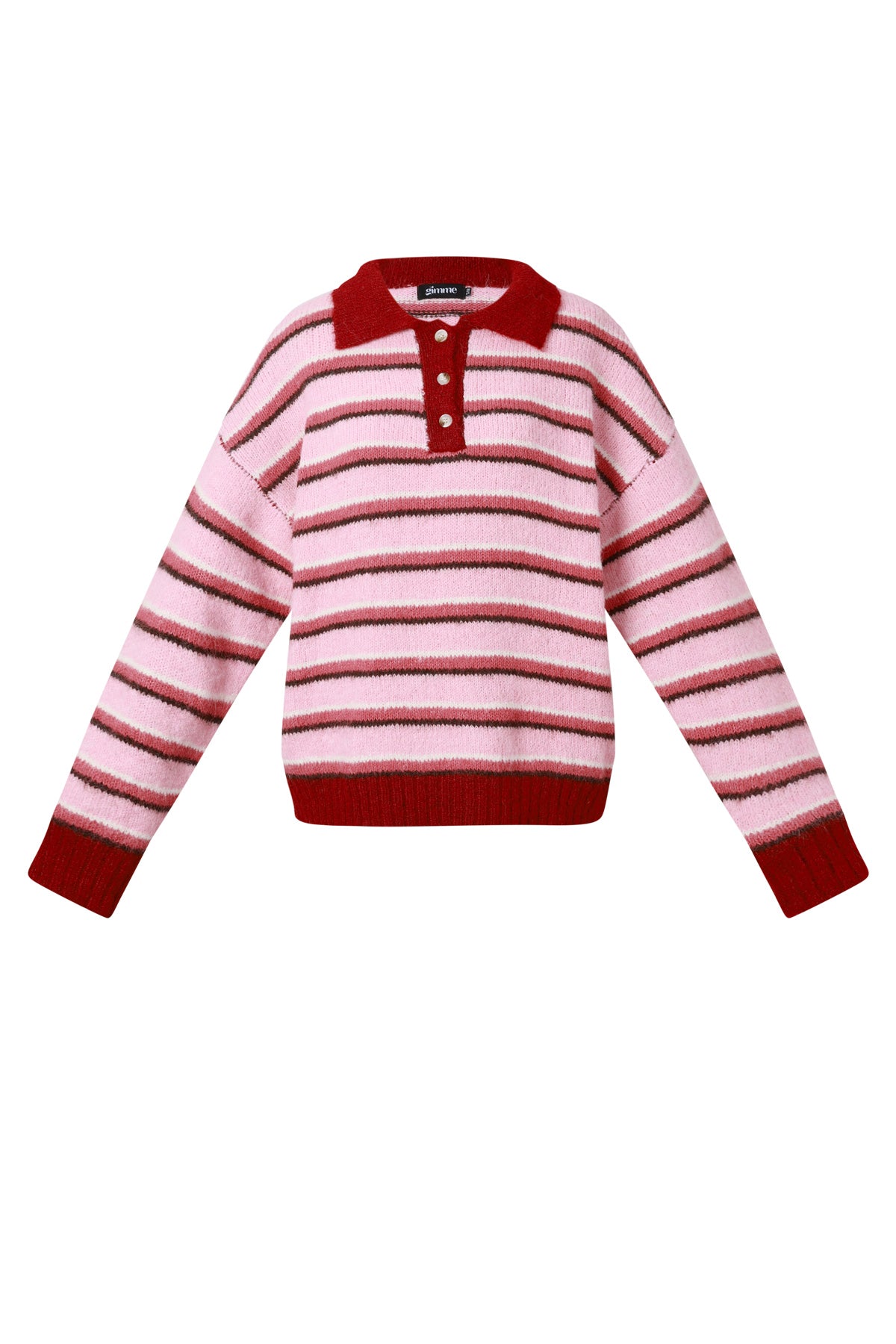 Polyester fiber (polyester) Knit sweaters Stripes Casual Fall/Winter  Clothes