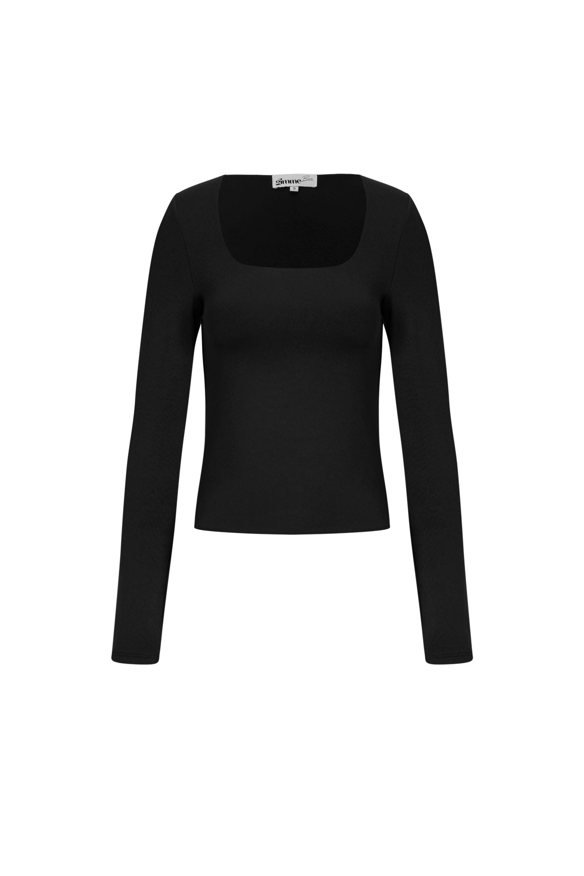 Nylon Long sleeve tops Solid color Basic All Fit  Clothes