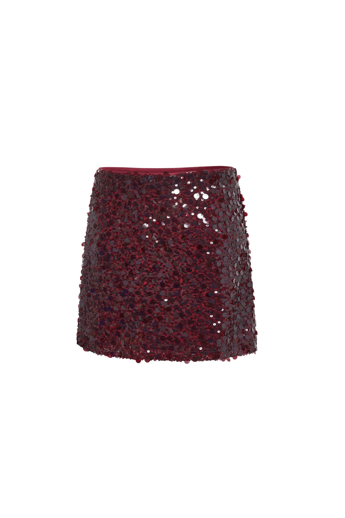Polyester fiber (polyester) Mini skirts Sequins Elegant Fall/Winter  Clothes