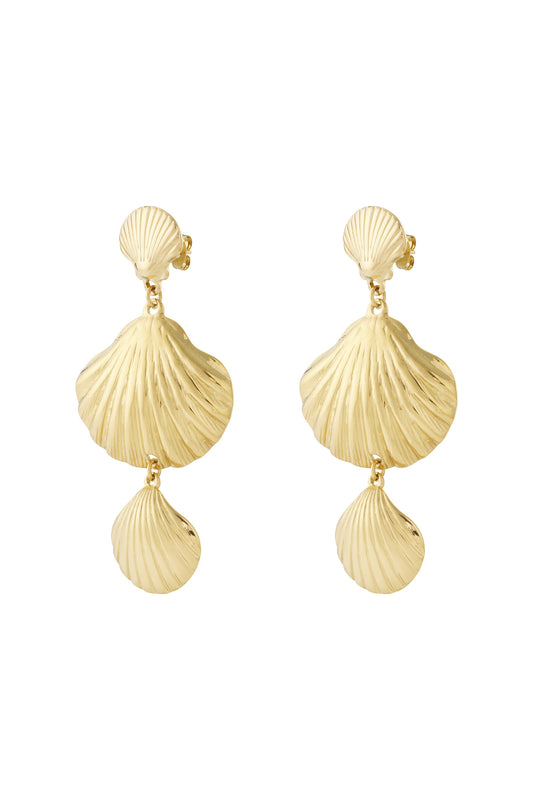 Trio shell Earrings