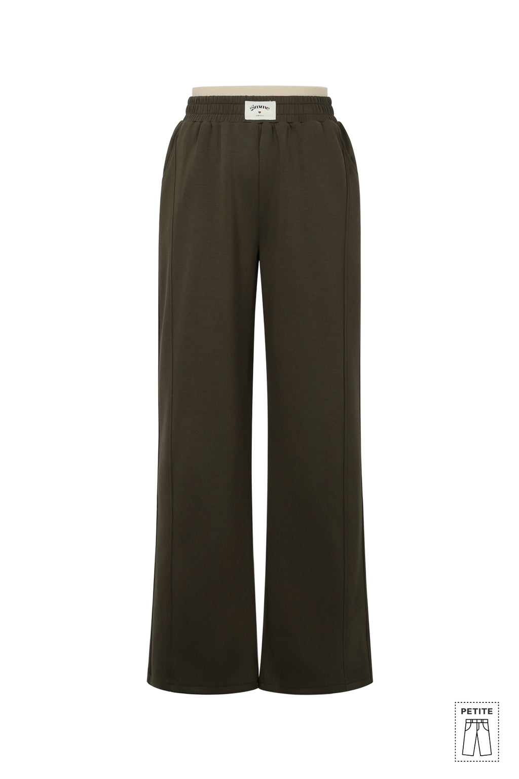 Polyester fiber (polyester) Straight pants Solid color Sporty All Fit  Clothes