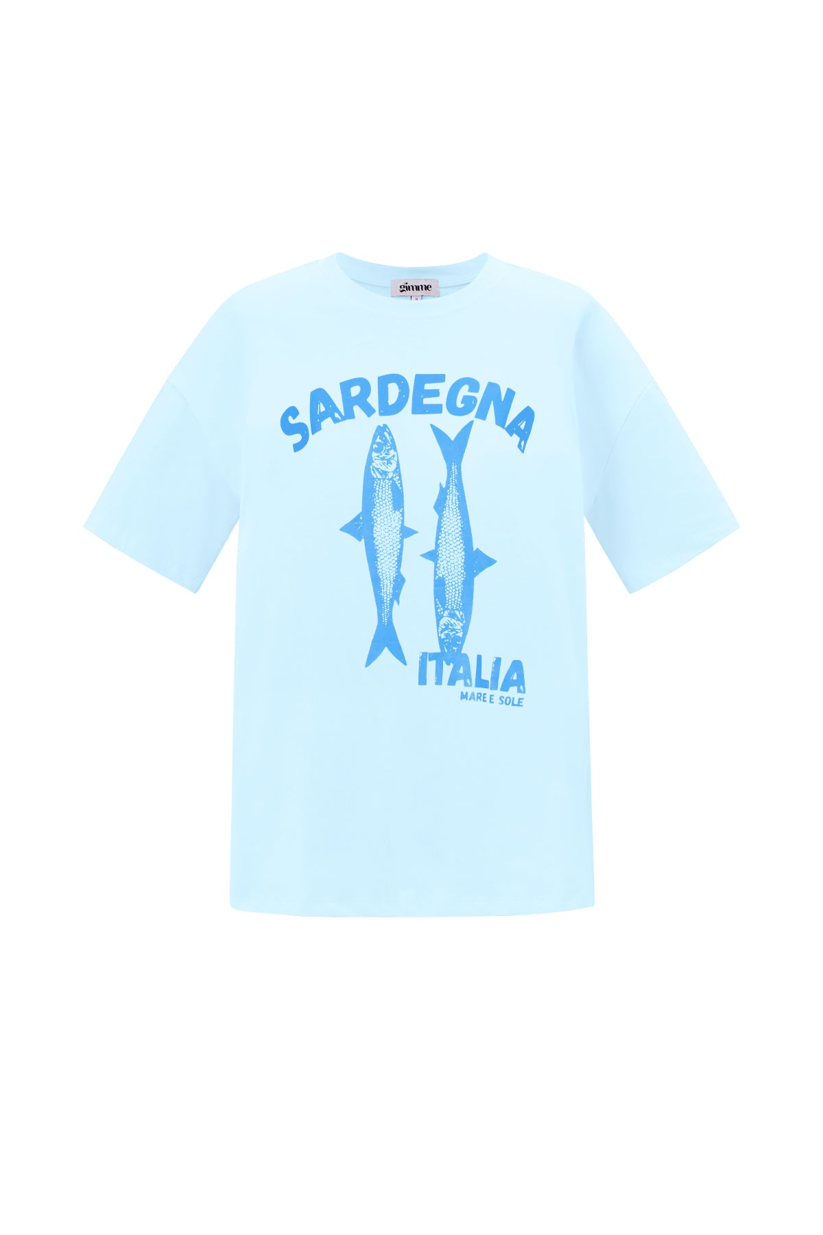 Sardegna Italia oversized tee
