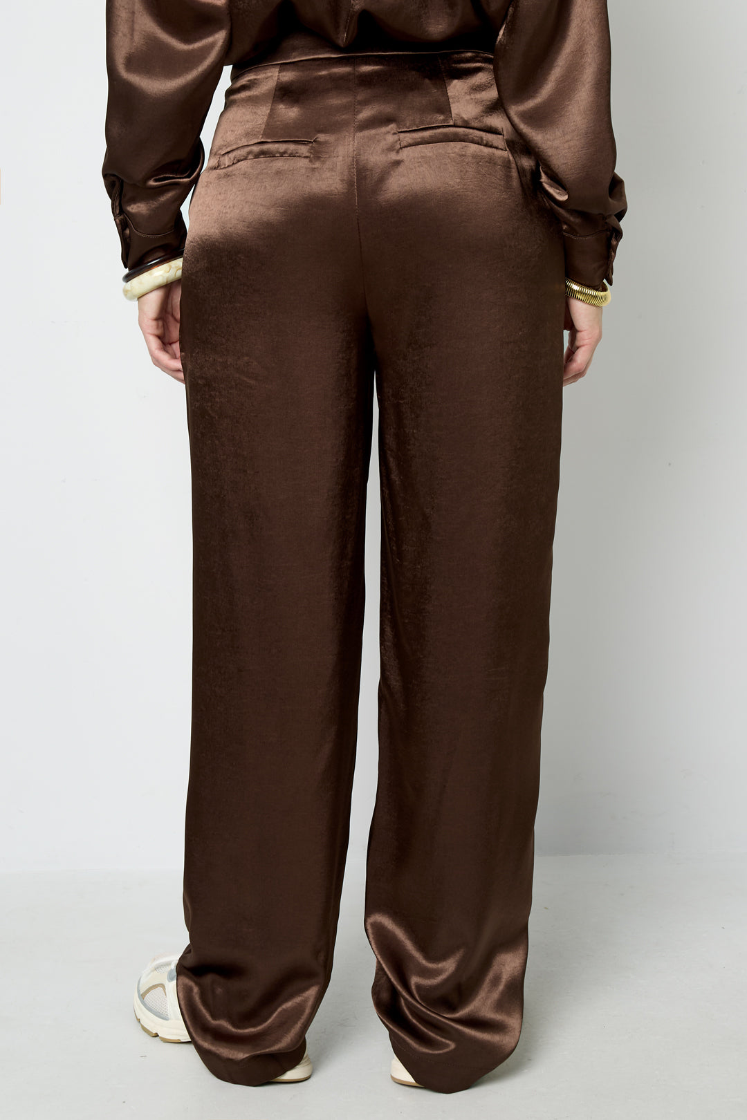 Silk Look Pants