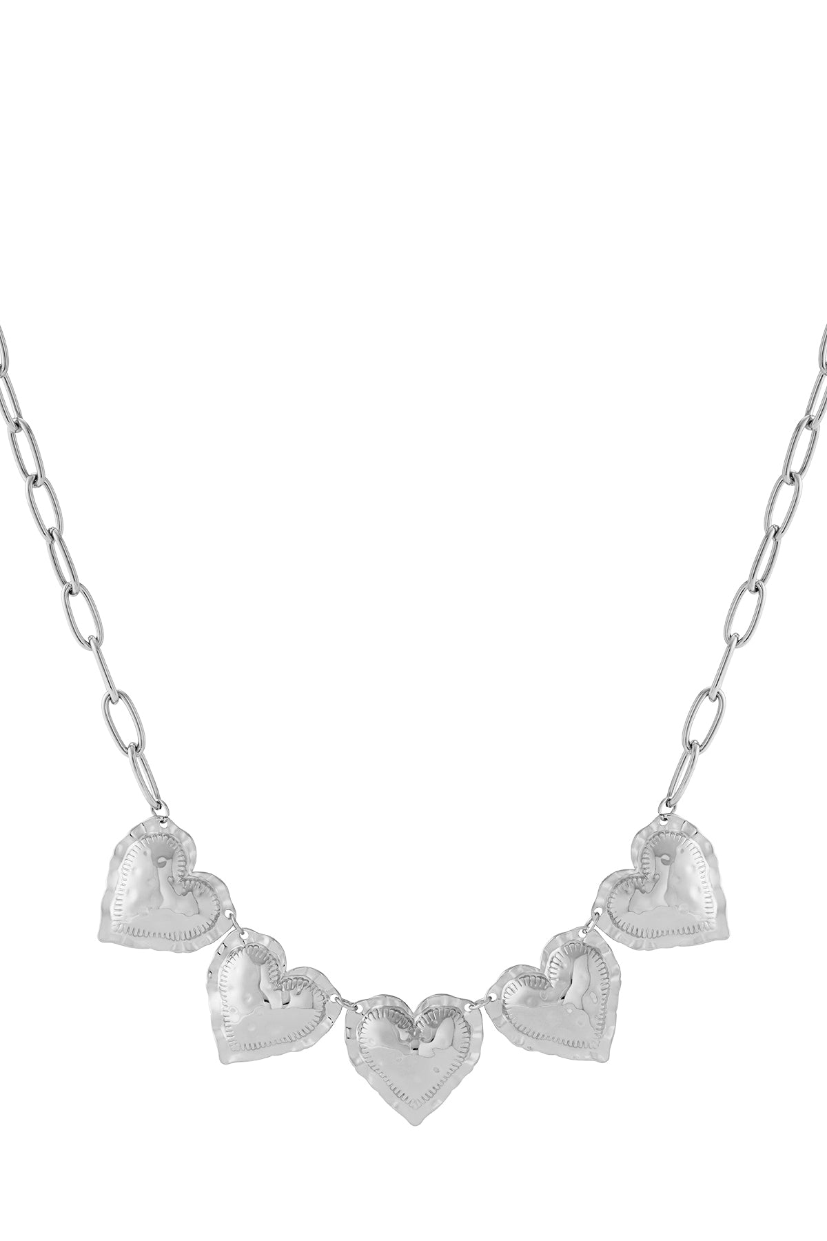 5 Hearts Necklace